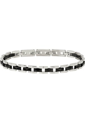 CERAMIC BRICK - Bracelet - black and silver coloured