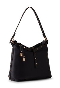 Borbonese METROPOLE HOBO MEDIUM - Borsa a mano - dark black