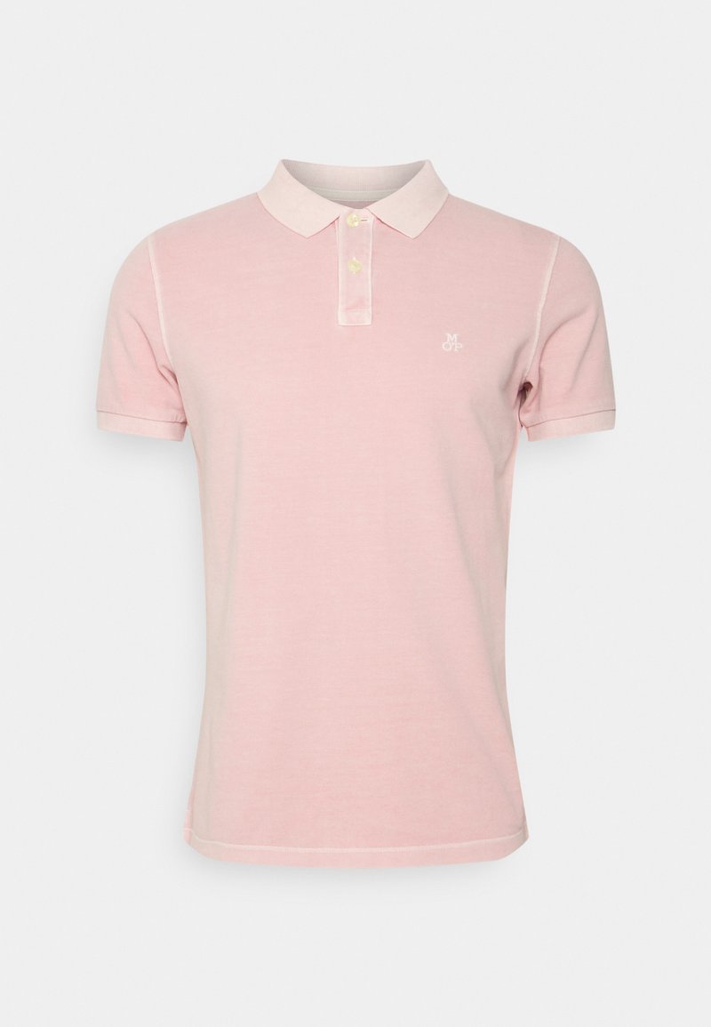 Herren T-Shirts basic | Marc O'Polo SHORT SLEEVE RIB DETAILS SLITS AT HEM Poloshirt oyster shell/rosa - GB55566 Herren T-Shirts basic | Marc O'Polo SHORT SLEEVE RIB DETAILS SLITS AT HEM Poloshirt oyster shell/rosa - GB55566