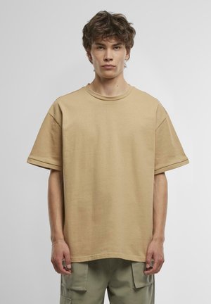 Urban Classics CUFF - T-shirts - unionbeige