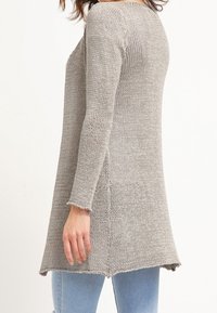 Aaiko Strickjacke - mottled grey