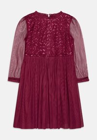 happy girls DRESS WITH LONG SLEEVES - Cocktailklänning - berry