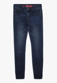 Retour Jeans LUUS - Vaqueros pitillo - dark blue denim