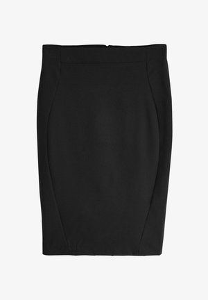 Must kollane seelik, mis on valmistatud siledast kangast, omades voolavat lõiget, külgõmbluste detaile ja peidetud taga lukku.