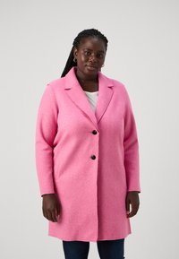 ONLY Carmakoma CARNEW CARRIE BONDED COAT  - Casaco clássico - carmine rose