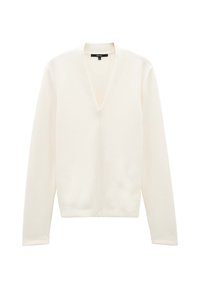 someday. Stickad tröja - white