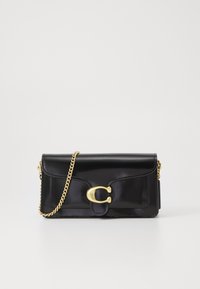 COACH SPAZZOLATO TABBY CHAIN - Pochette - black