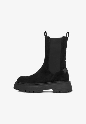 G-STAR, Kotníkové boty na platformě - black
