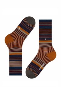 Burlington STRIPE - Socken - henna