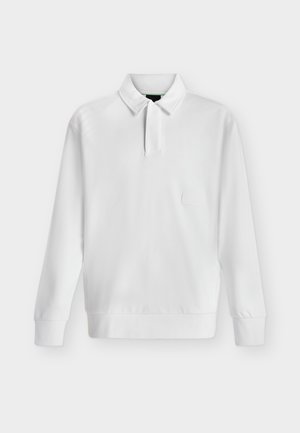 BOSS, PLACKET - Bluză cu mânecă lungă - white
