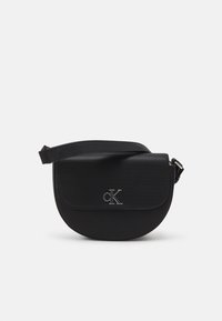CD VOYAGE handbag 23 Black Crinkled Calfskin