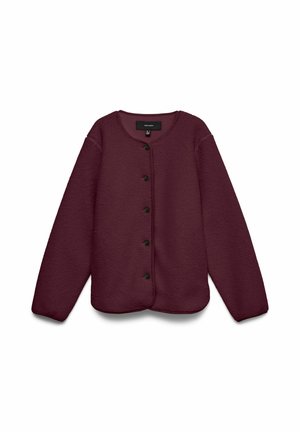 Vero Moda, TEDDY JACKET VMKIMBERLY JACKET - Veste polaire - winetasting