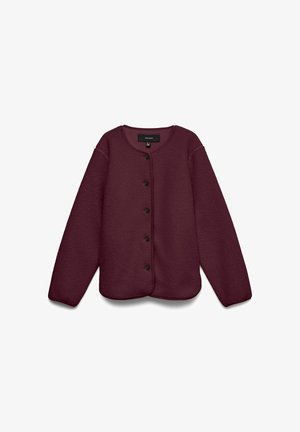 Vero Moda, TEDDY JACKET VMKIMBERLY JACKET - Veste polaire - winetasting