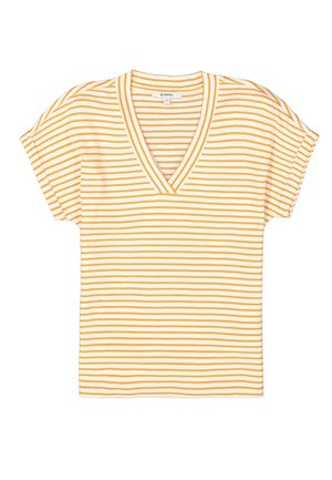 T-shirt med print - orange