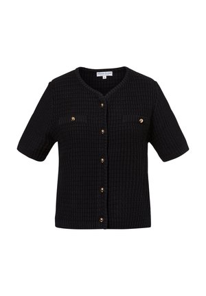 Strickjacke - schwarz