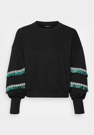ONLY Petite, Sweatshirt - black