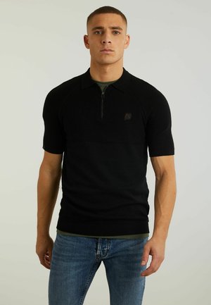AMAN - Polo - black