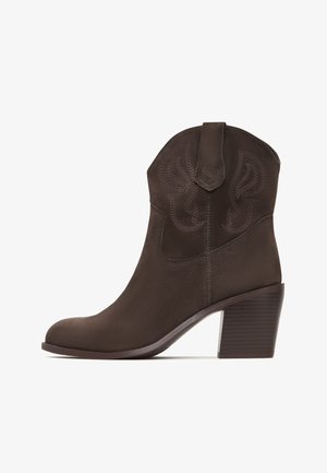 Kaubojske/motorističke gležnjače - brown