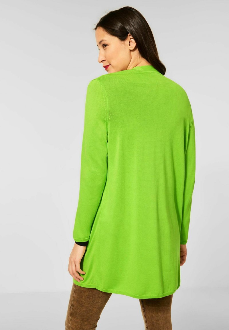 Damen Strickjacken | Street One Strickjacke grün/neongrün - CA58469 Damen Strickjacken | Street One Strickjacke grün/neongrün - CA58469