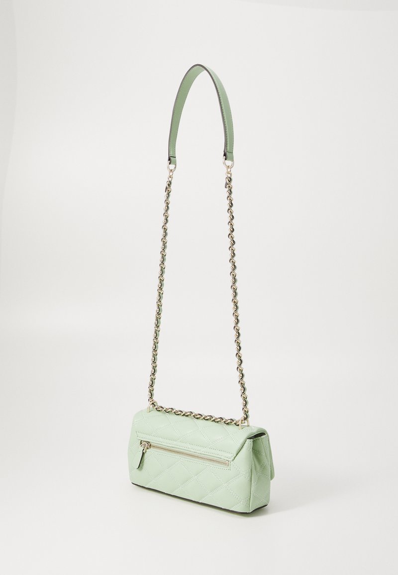 GUESS Tamsin Convertible Xbody Flap Bag Celadon