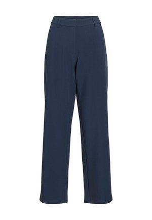 VILA, VIEMMI RW STRAIGHT PANT - NOOS - Broek - navy blazer