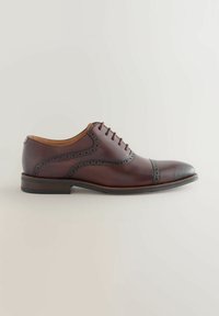Next REGULAR FIT-OXFORD TOECAP - Derbies & Richelieus - burgundy red