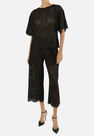 CAFèNOIR, TS SAN GALLO COL N001 - Camicetta - black