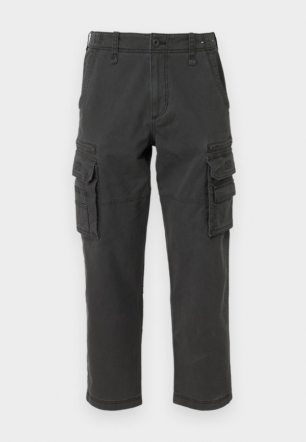 Loose Heavyweight Cargo Pants - Cargo trousers - raven4