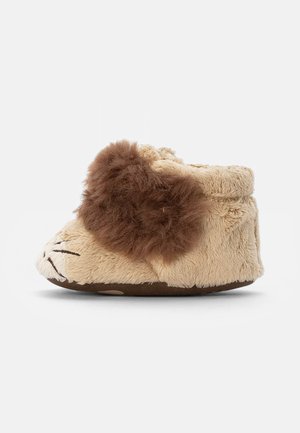 BIXBEE LION STUFFIE - Baby shoes - sand / chocolate