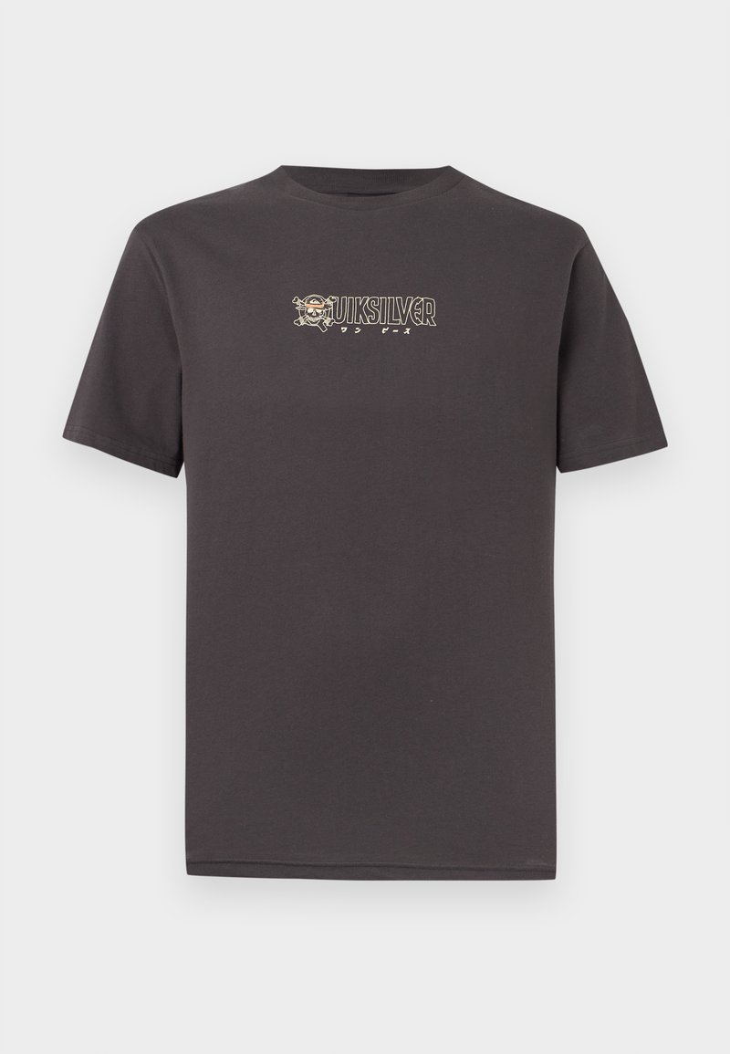 Quiksilver T-shirt print antraciet