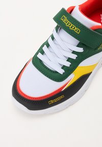 Kappa SAIGON UNISEX - Tenisice - white/green eden