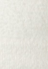 Tissu en fausse fourrure blanche douce avec une texture dense et pelucheuse et un éclat subtil, présentant une surface lisse et uniforme. Idéal pour le rembourrage ou la décoration.