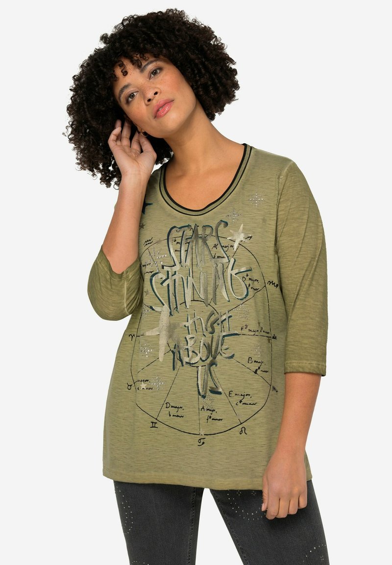 Angel of Style - T-shirt à manches longues - khaki, Agrandir