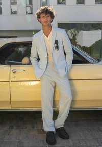 BZB FLUIDE LARGE - Pantalon classique - bleu