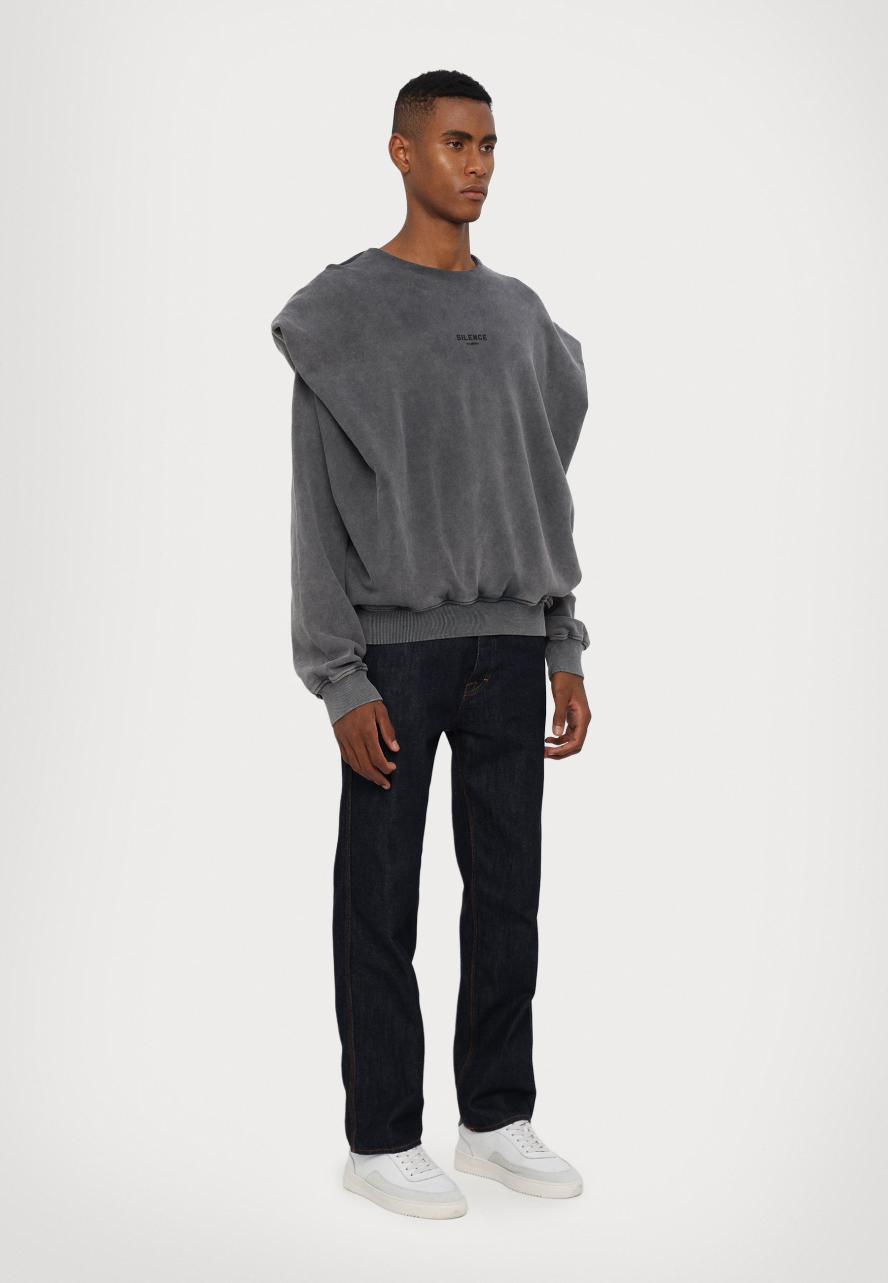 Han Kjøbenhavn HOODIE UNISEX - Sweatshirt - ash grey/grey Han Kjøbenhavn HOODIE UNISEX - Sweatshirt - ash grey/grey