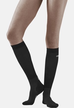 INFRARED RECOVERY SOCKS WOMEN - MADE IN GERMANY - Kniestrümpfe - black black