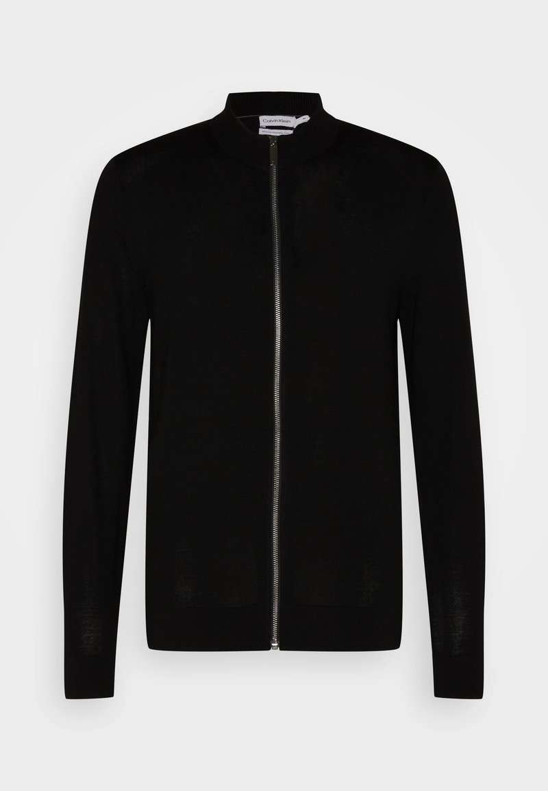 Herren Strickjacken | Calvin Klein SUPERIOR ZIP THROUGH Strickjacke black/schwarz - TY57790 Herren Strickjacken | Calvin Klein SUPERIOR ZIP THROUGH Strickjacke black/schwarz - TY57790