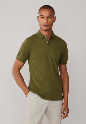 SLIM FIT LOGO - Poloshirt - moss green