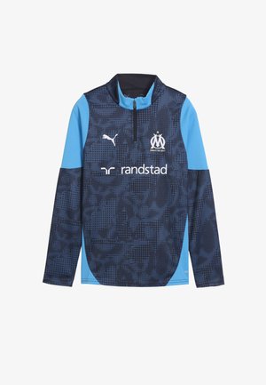 OLYMPIQUE DE MARSEILLE TRAINING - T-shirt à manches longues - new navy bleu azur