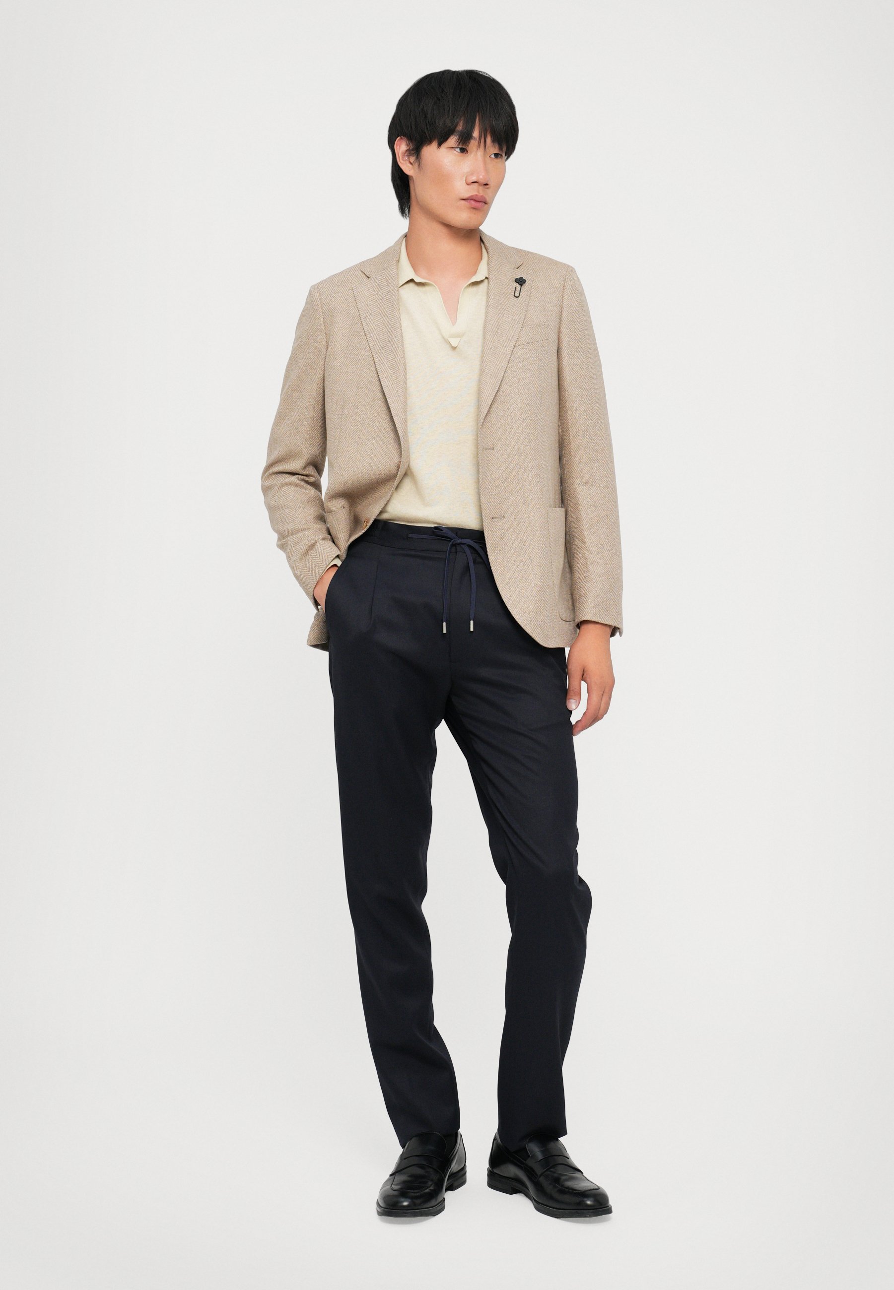 Pal Zileri GIACCA UOMO - Blazer jacket - beige - Zalando.co.uk