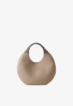 Borbonese, FULL MOON HOBO BAG LARGE - Handtasche - platino cuoio