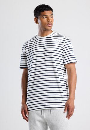 America Today ERIC - T-shirt basic - white blue