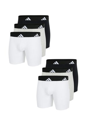 6-PACK - Boxer briefs - schwarz weiß grau
