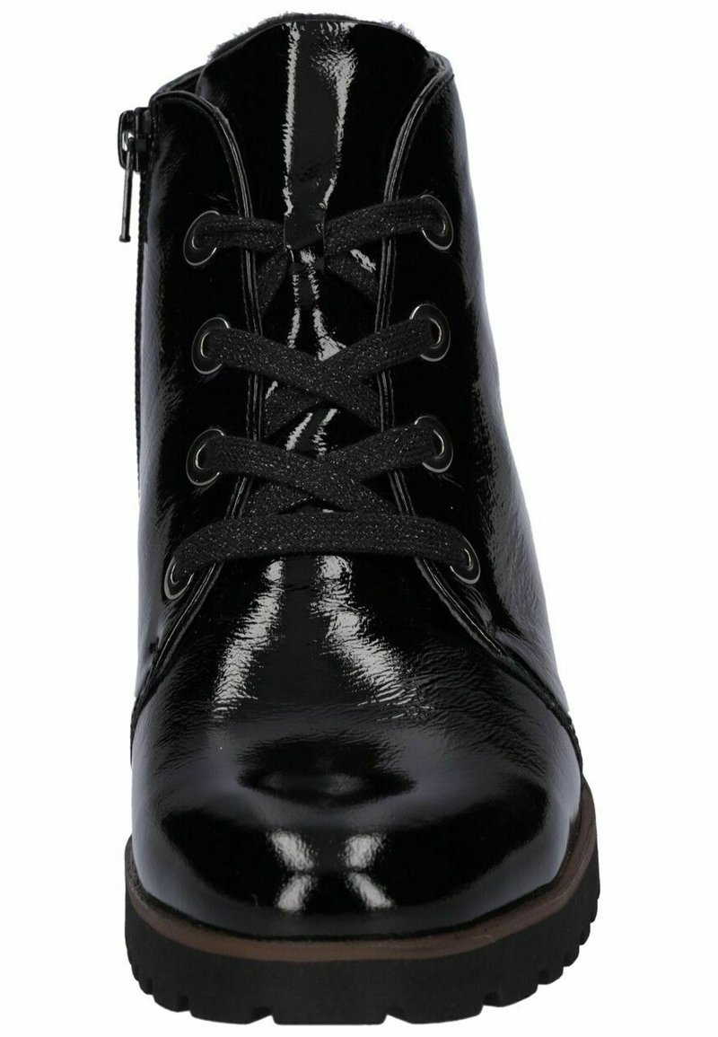 Chaussures Waldläufer Memphis Taipei - Cuir Véritable - Noir - Pour Femme