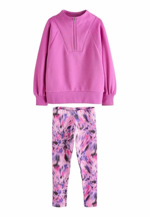 Next SET - Sweatshirt - bright pink