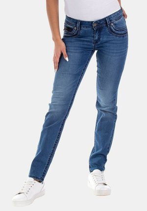 LUCI MIT PAILLETTEN - Slim fit jeans - blau