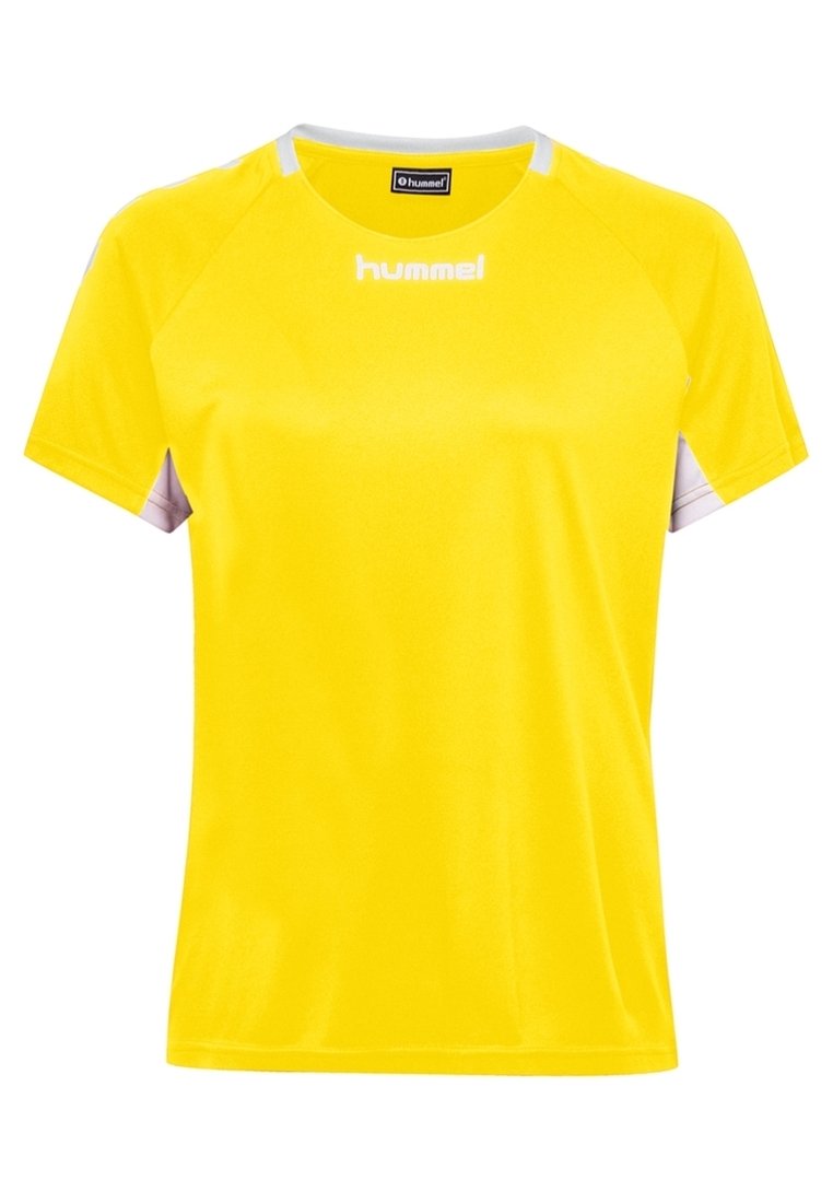 Hummel Triko s potiskem - yellow