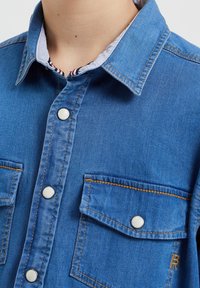 WE Fashion MET STRETCH - Košile - blue