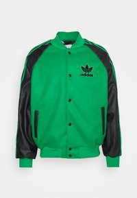 adidas Originals SST VARSITY - Bomber-jakk - green/black