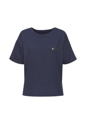 LASCANA, T-shirt imprimé - marine